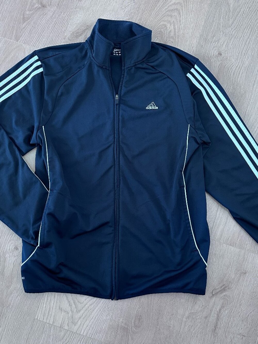 ADIDAS Unisex Track Jacket Men's L - Blue